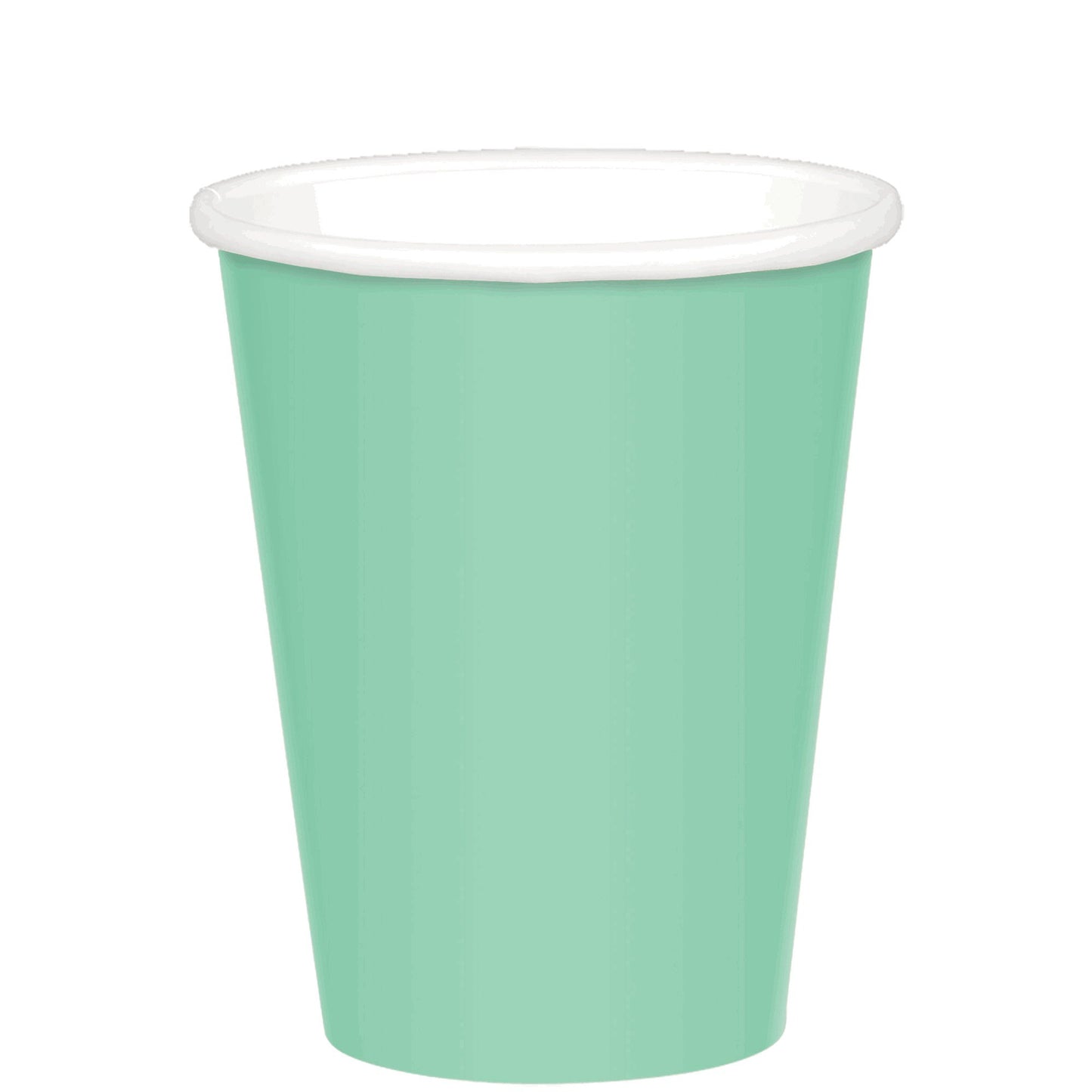 266ml Cups Paper - Cool Mint (Pack of 20)