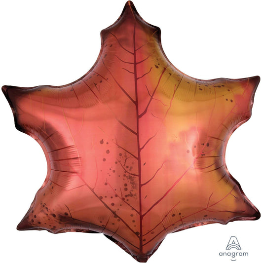 SuperShape XL Orange Maple Leaf