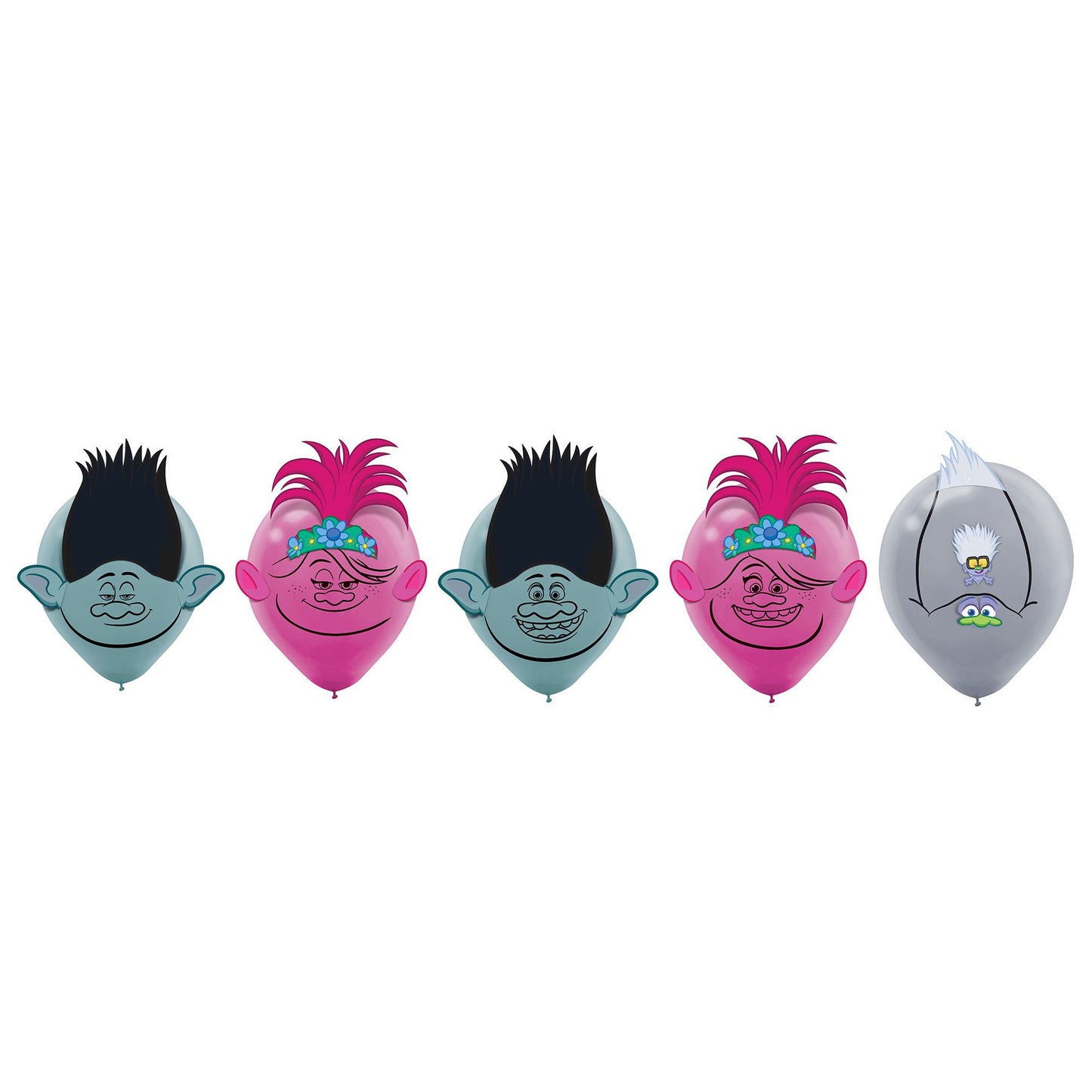 Trolls World Tour 30cm Latex Balloons Decorating Kit