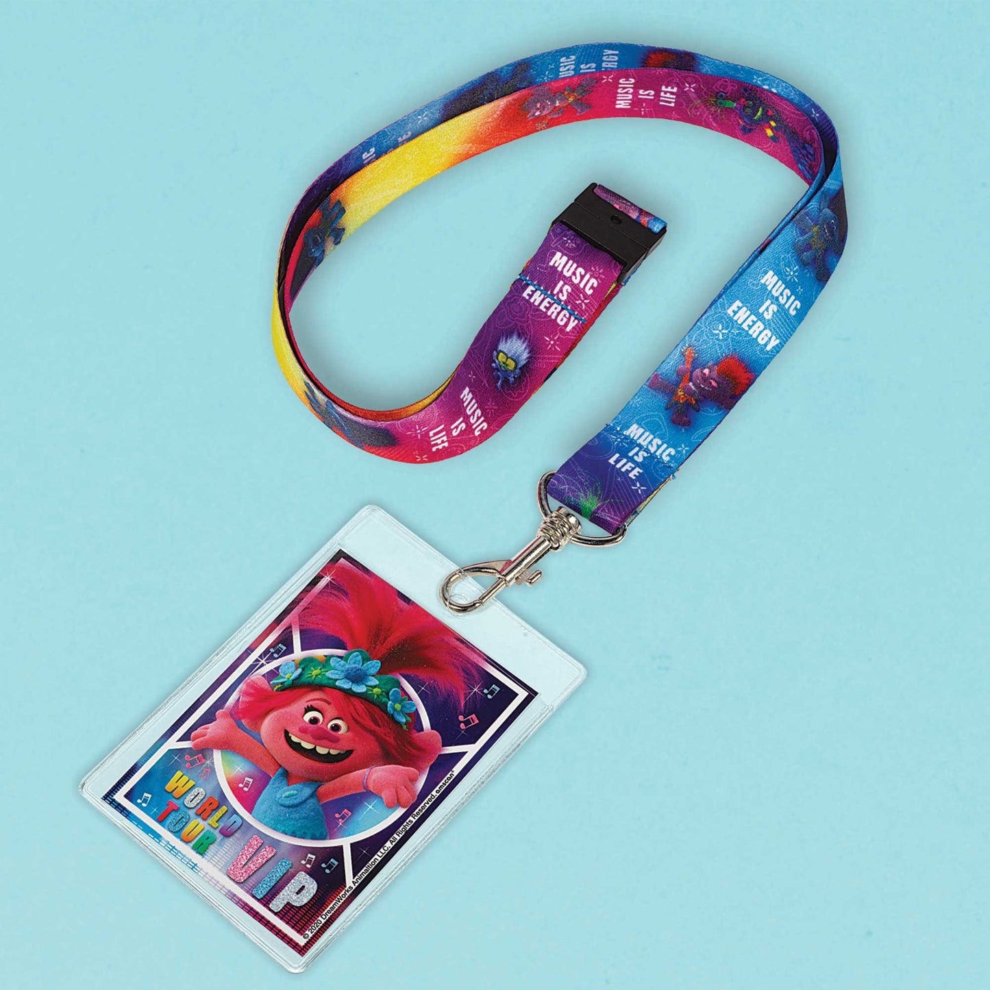 Trolls World Tour ID Lanyards with Card Holder