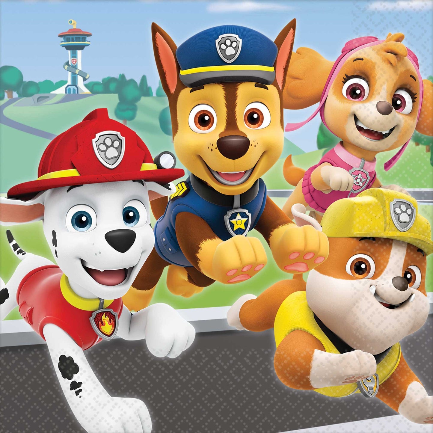 Paw Patrol Adventures Lunch Napkins (Pack of 16)