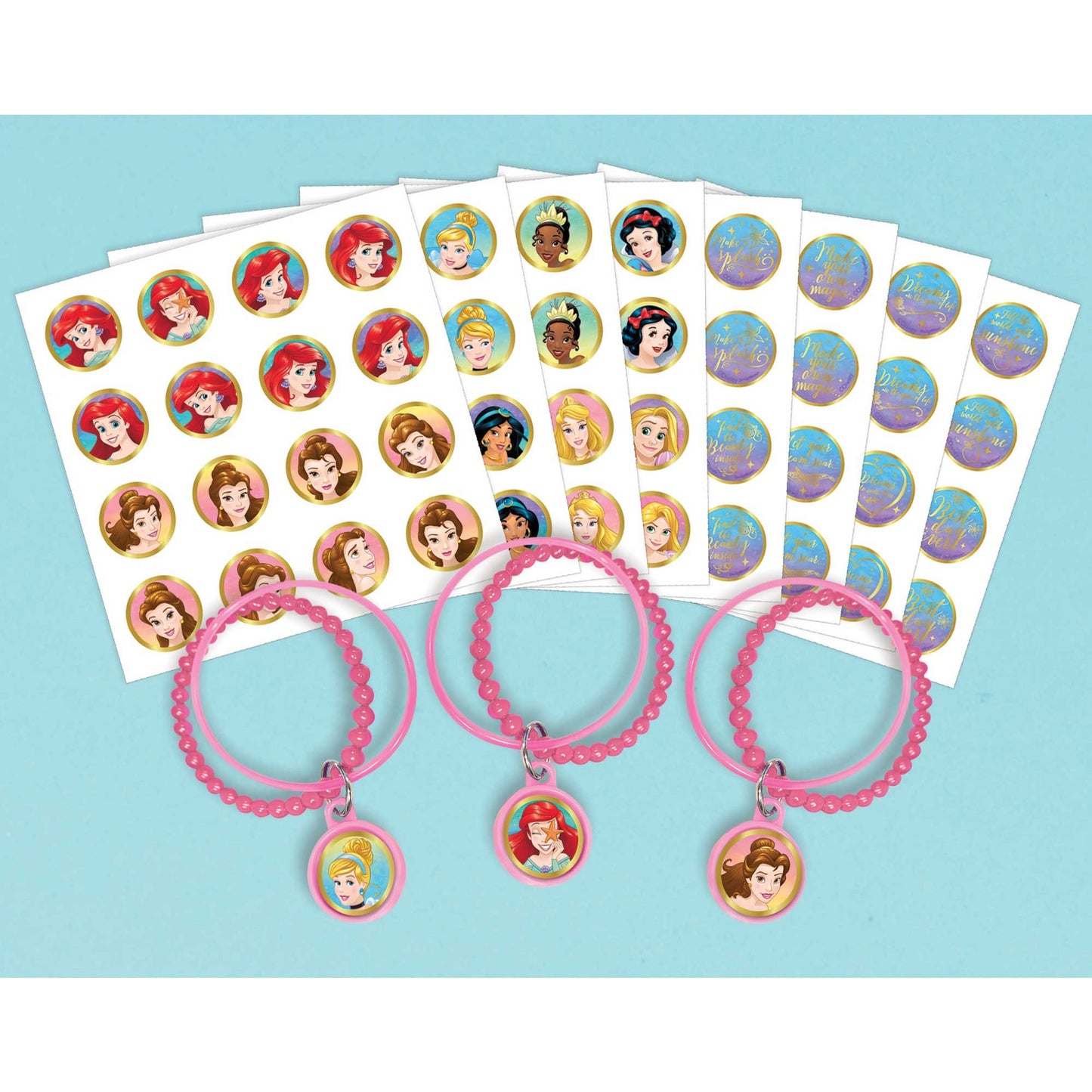 Disney Princess Once Upon A Time Bracelet Kit Favors