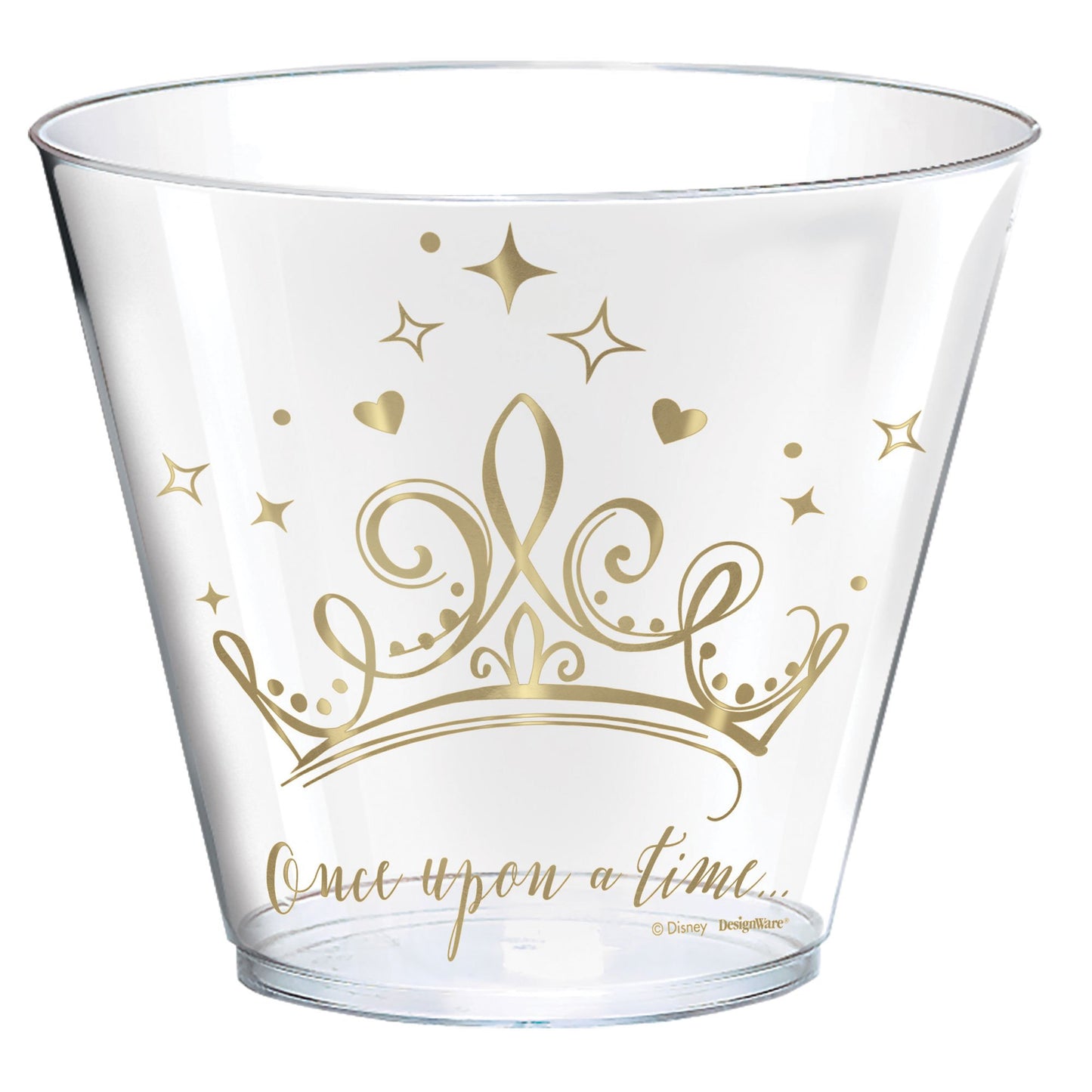 Disney Princess Once Upon A Time Plastic Tumblers Hot Stamped