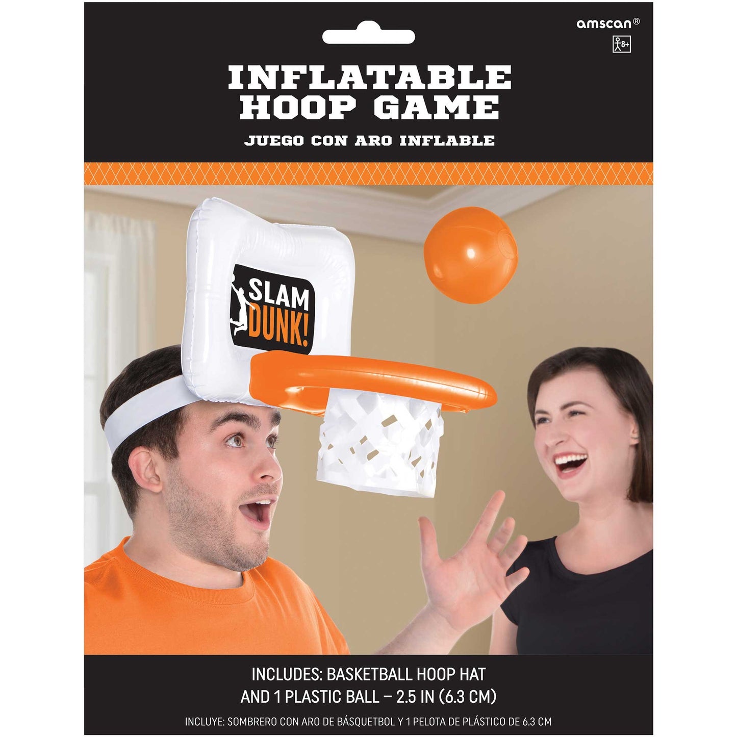 Nothin' But Net Basketball Inflatable Hoop Party Game