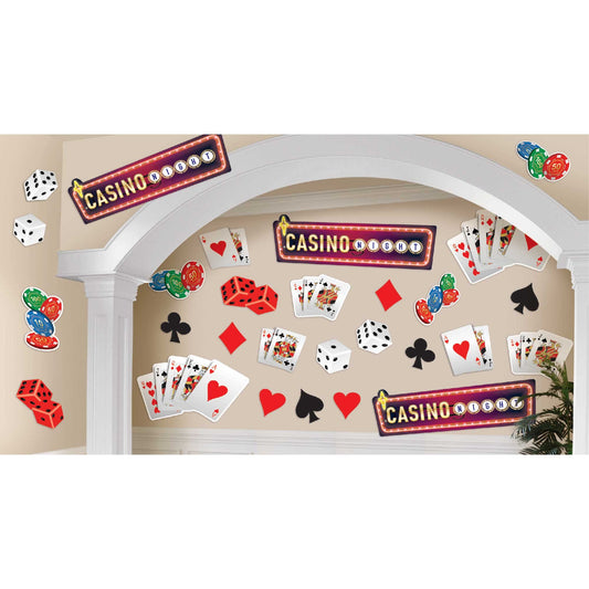 Roll The Dice Casino Cutouts Mega Value Pack