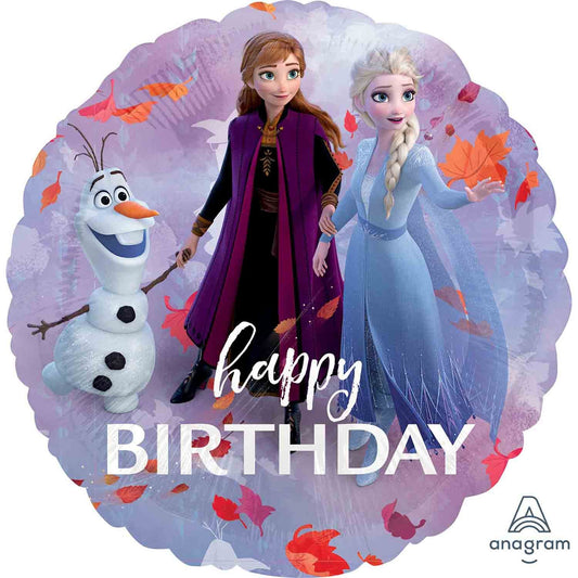 45cm Standard HX Frozen 2 Happy Birthday