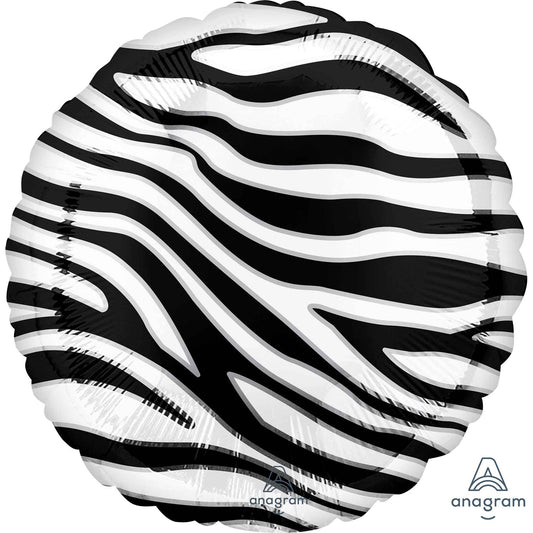 45cm Standard HX Zebra Print Animalz