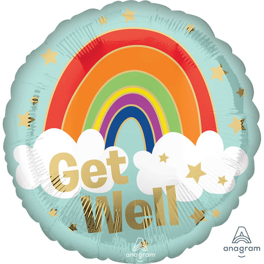 45cm Standard HX Get Well Golden Rainbow