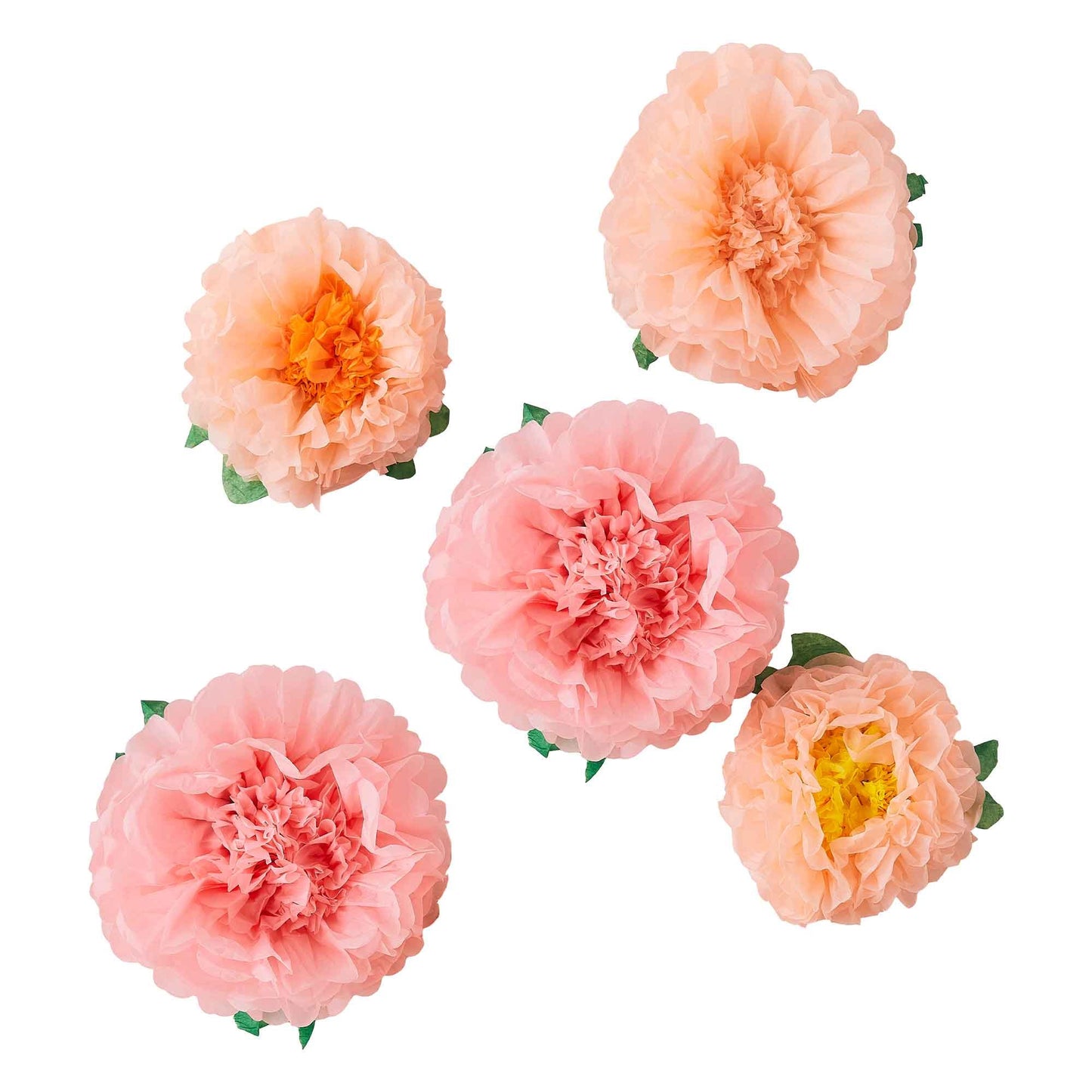 Lets Par Tea Tissue Paper Flower Pom Poms