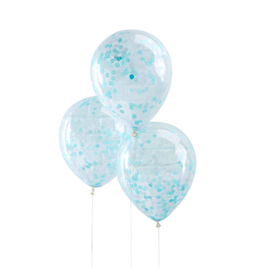 Pick & Mix Balloons Confetti Blue