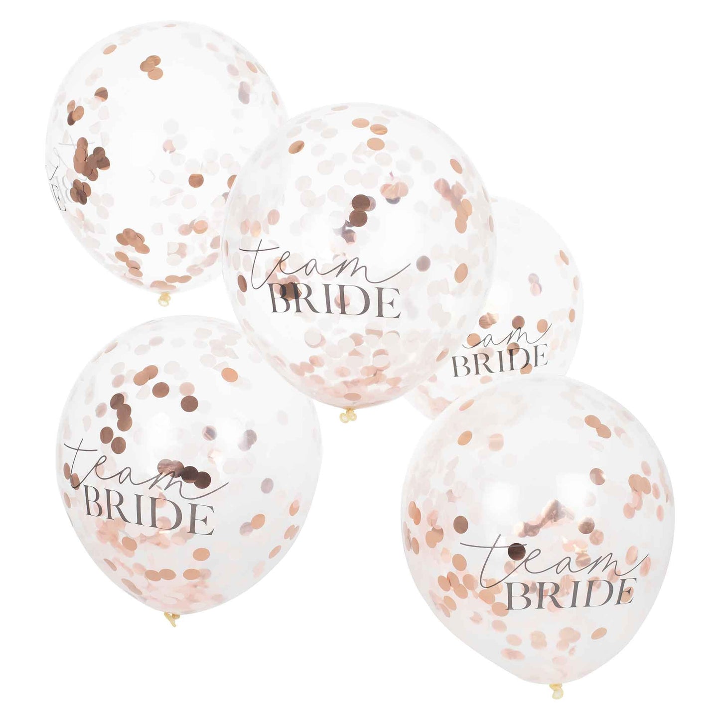 Hen Party Confetti 'Team Bride' 30cm Balloons