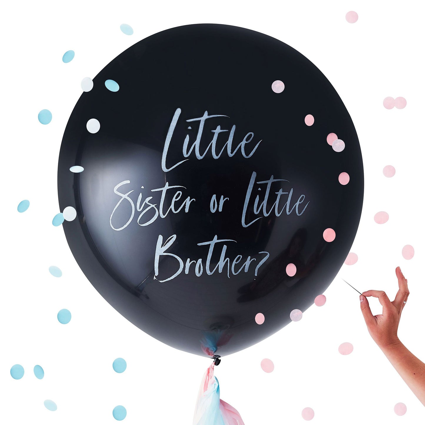 Twinkle Twinkle Giant Gender Reveal Brother Or Sister Balloon