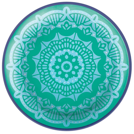 Boho Vibes 26cm Round Melamine Dinner Plates