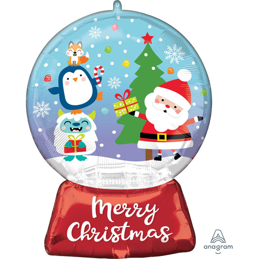 SuperShape Merry Christmas Snow Globe