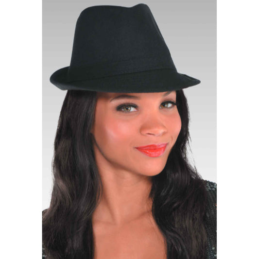 Black Fedora Hat