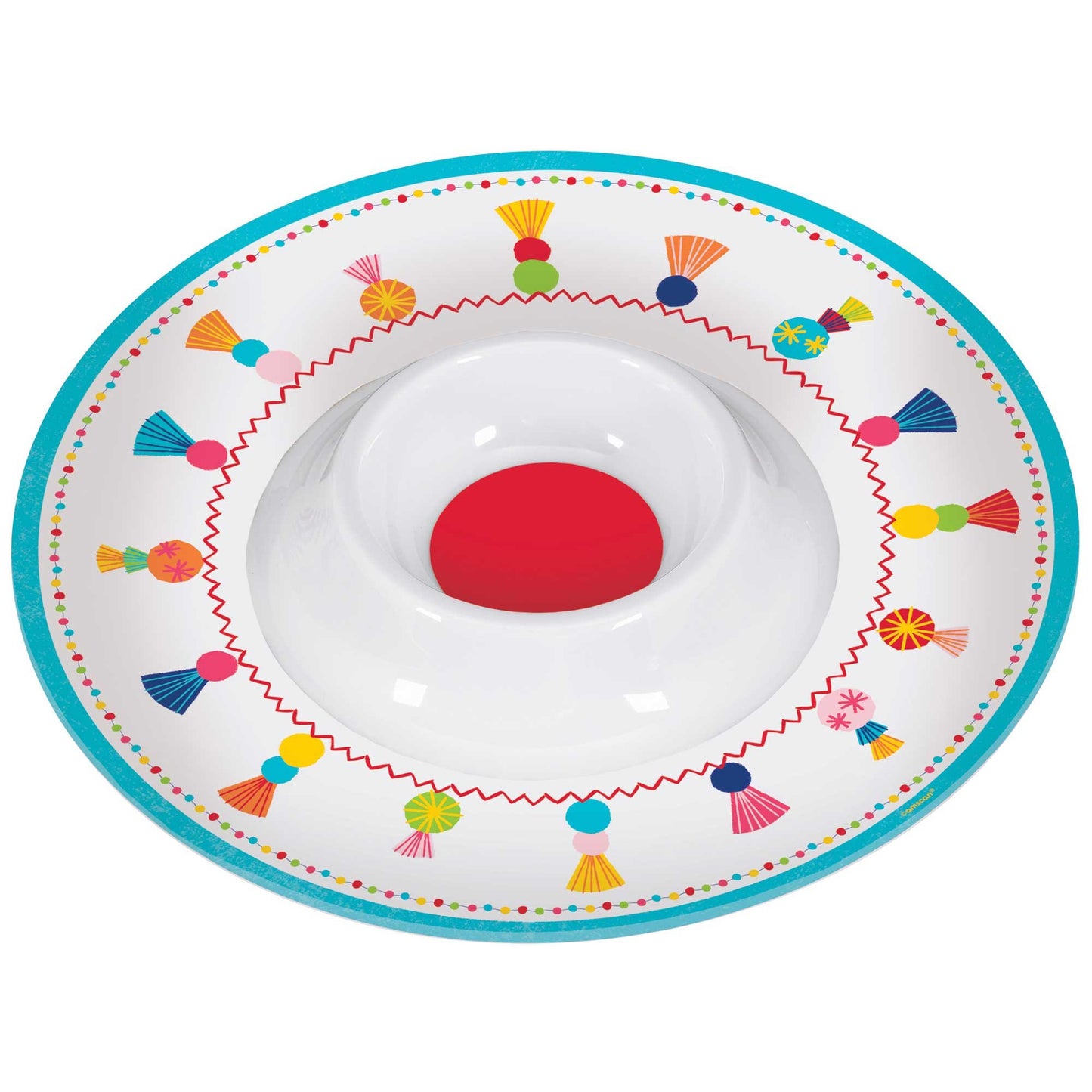 Fiesta Chip & Dip Bowl Melamine