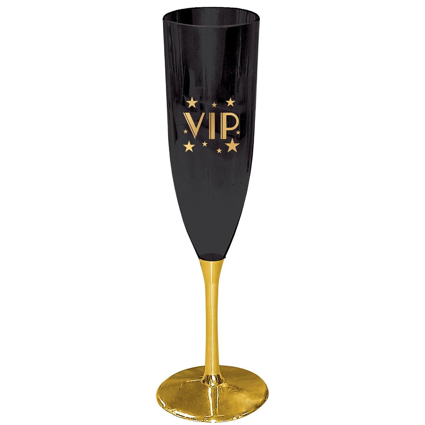 Glitz & Glam VIP Plastic Champagne Glasses