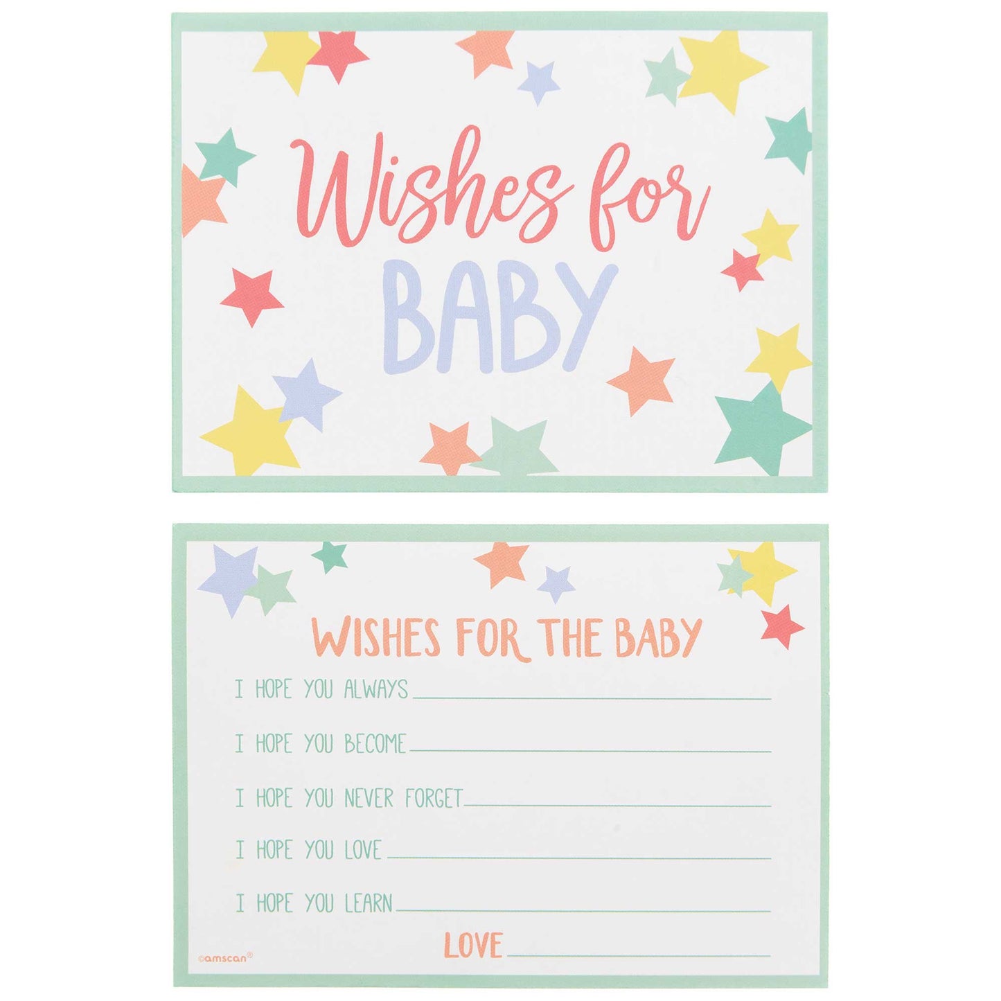 Baby Shower Wishes for Baby Cards