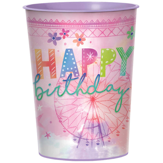 Girl-Chella Birthday Favor Cup Plastic 473ml