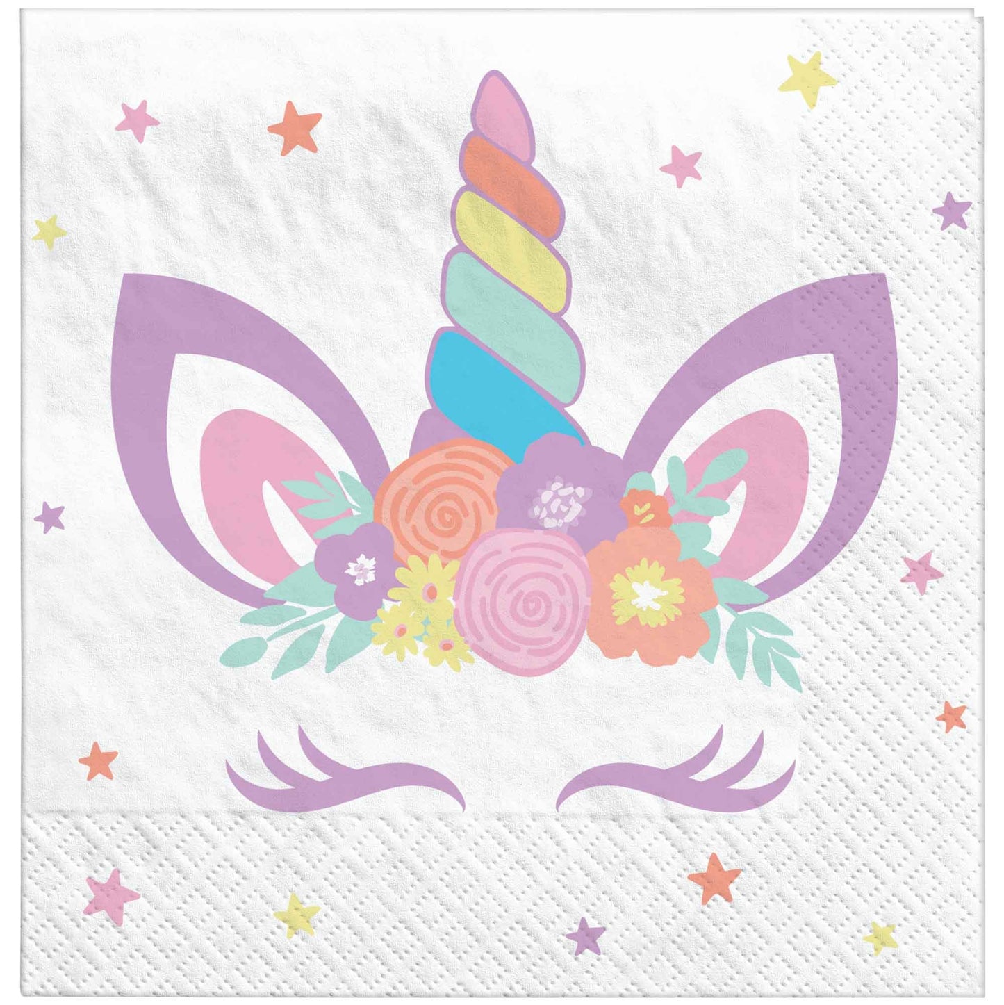 Unicorn Party Beverage Napkins