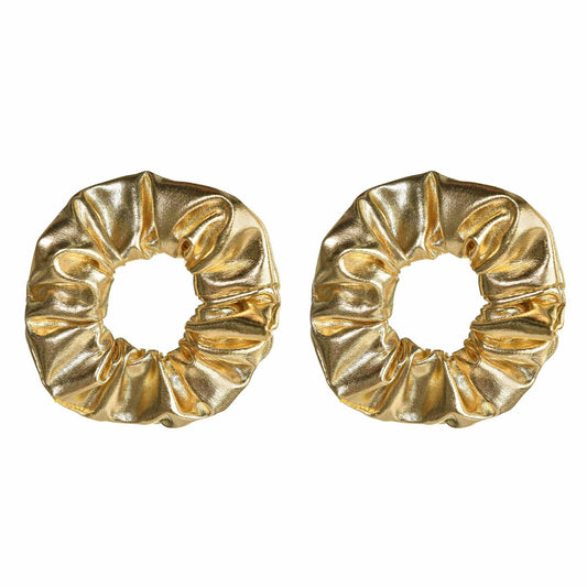 Hair Scrunchies Gold 2PK