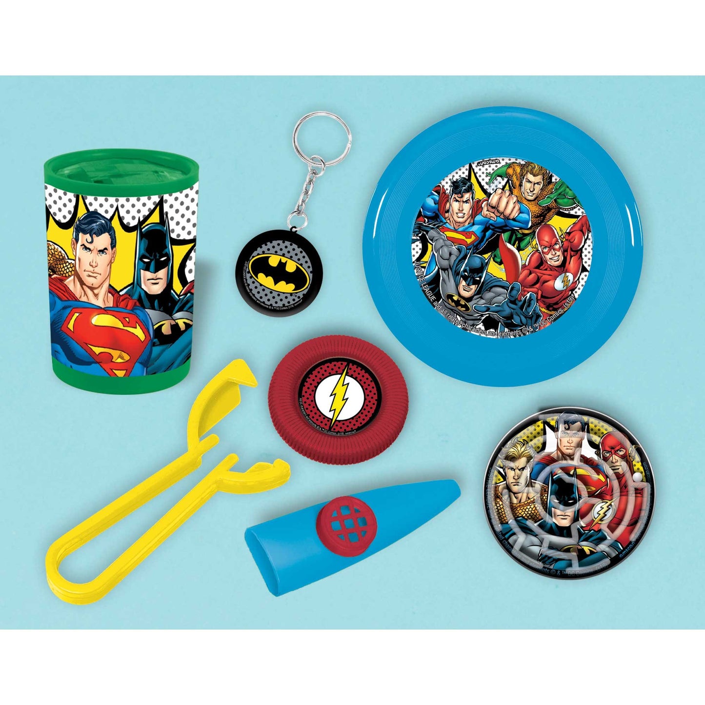 Justice League Heroes Unite Mega Mix Favors Value Pack