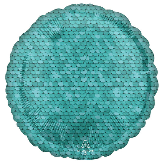 45cm Standard HX Ocean Blue Sequins