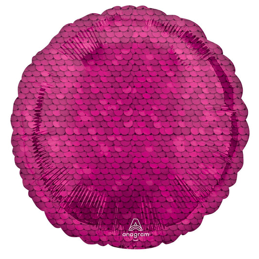 45cm Standard HX Bright Pink Sequins