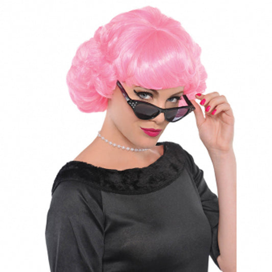 Grease Frenchy Pink Wig