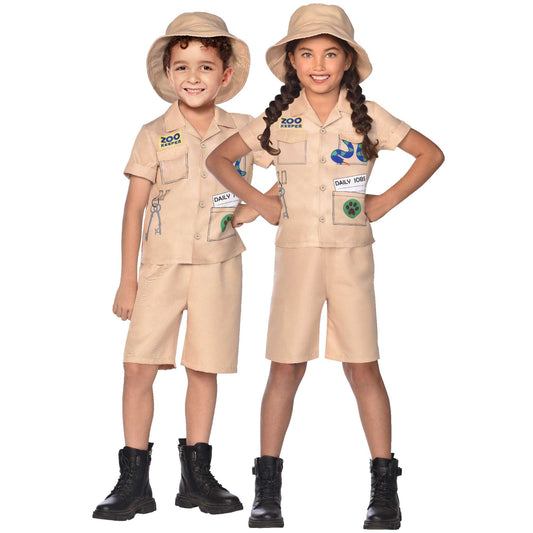 Costume Zoo Keeper 6-8 Years