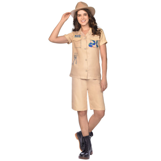 Costume Zoo Keeper Women's Size 10-12