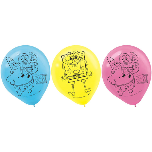 SpongeBob 30cm Latex Balloons