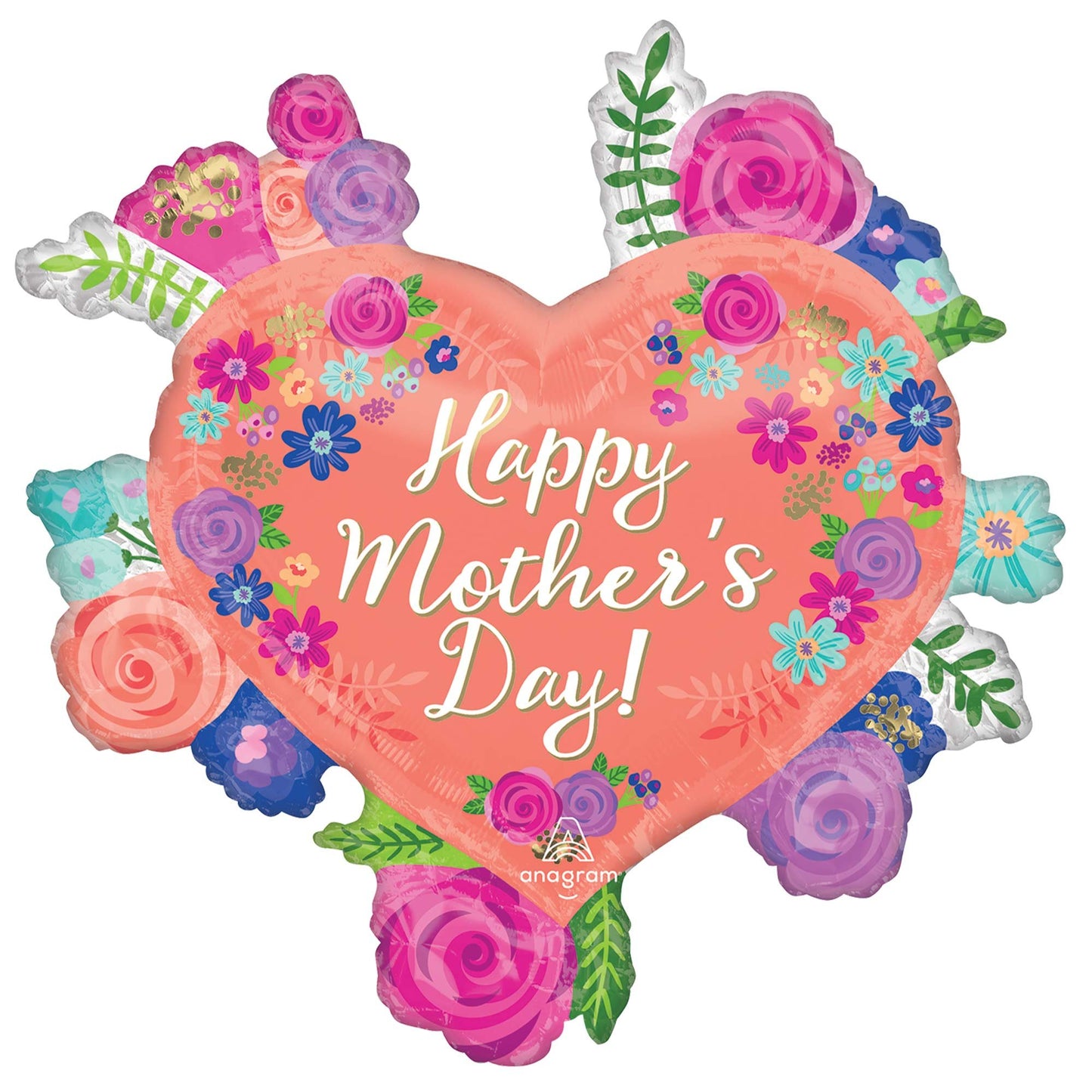 SuperShape Happy Mother's Day Floral Heart