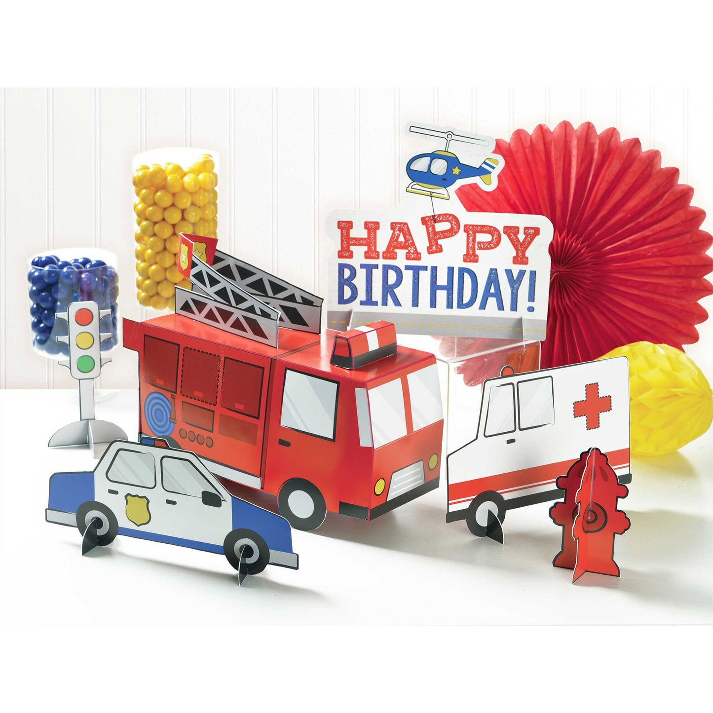 First Responders Table Decorating Centrepiece Kit