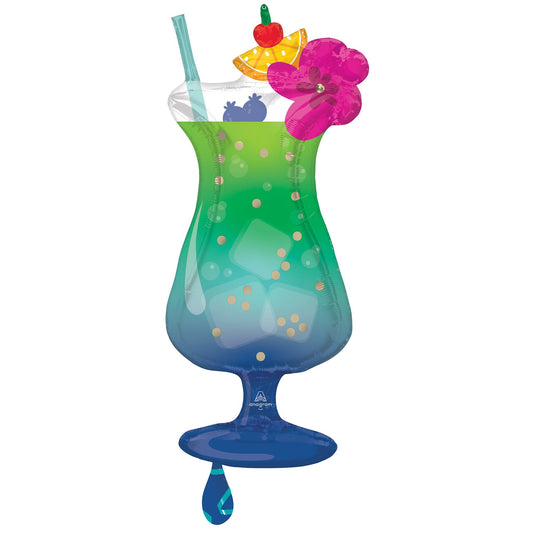 SuperShape XL Tropical Blue Hawaiian Drink