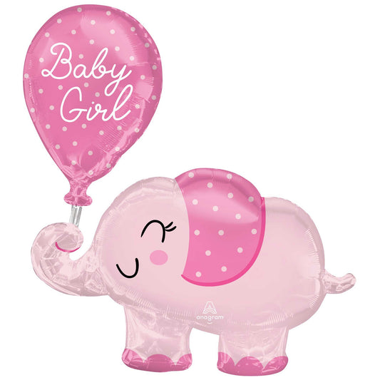 SuperShape Baby Girl Elephant & Balloon