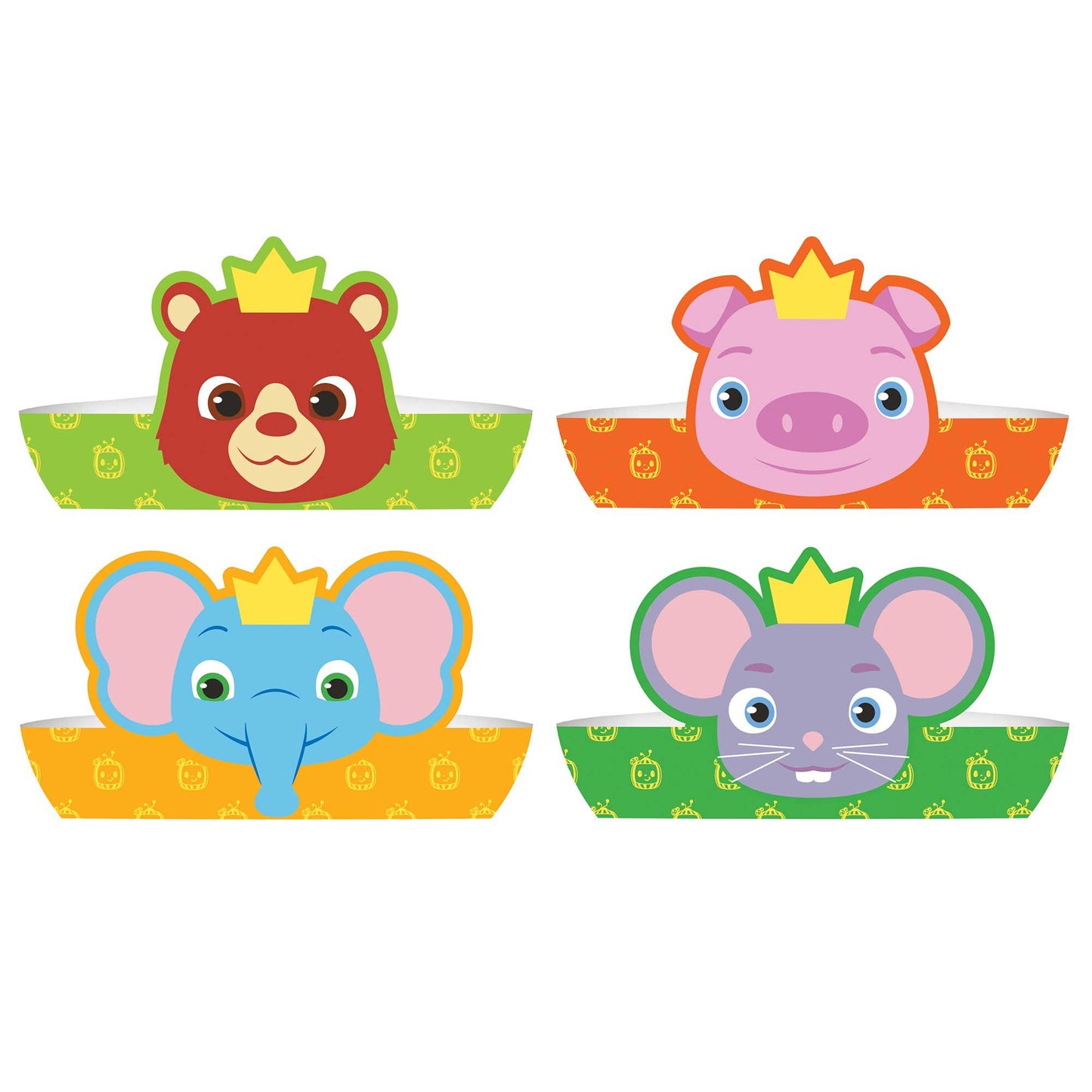 Cocomelon Paper Crowns