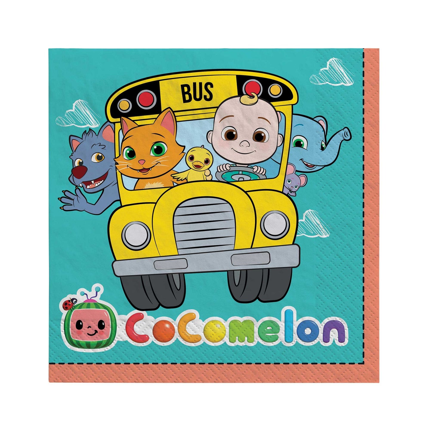 Cocomelon Lunch Napkins