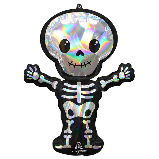 SuperShape Holographic Iridescent Skeleton