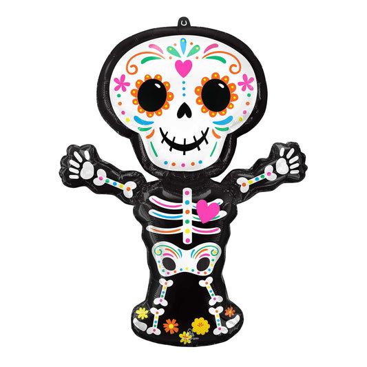 SuperShape Day of the Dead Standing Skeleton