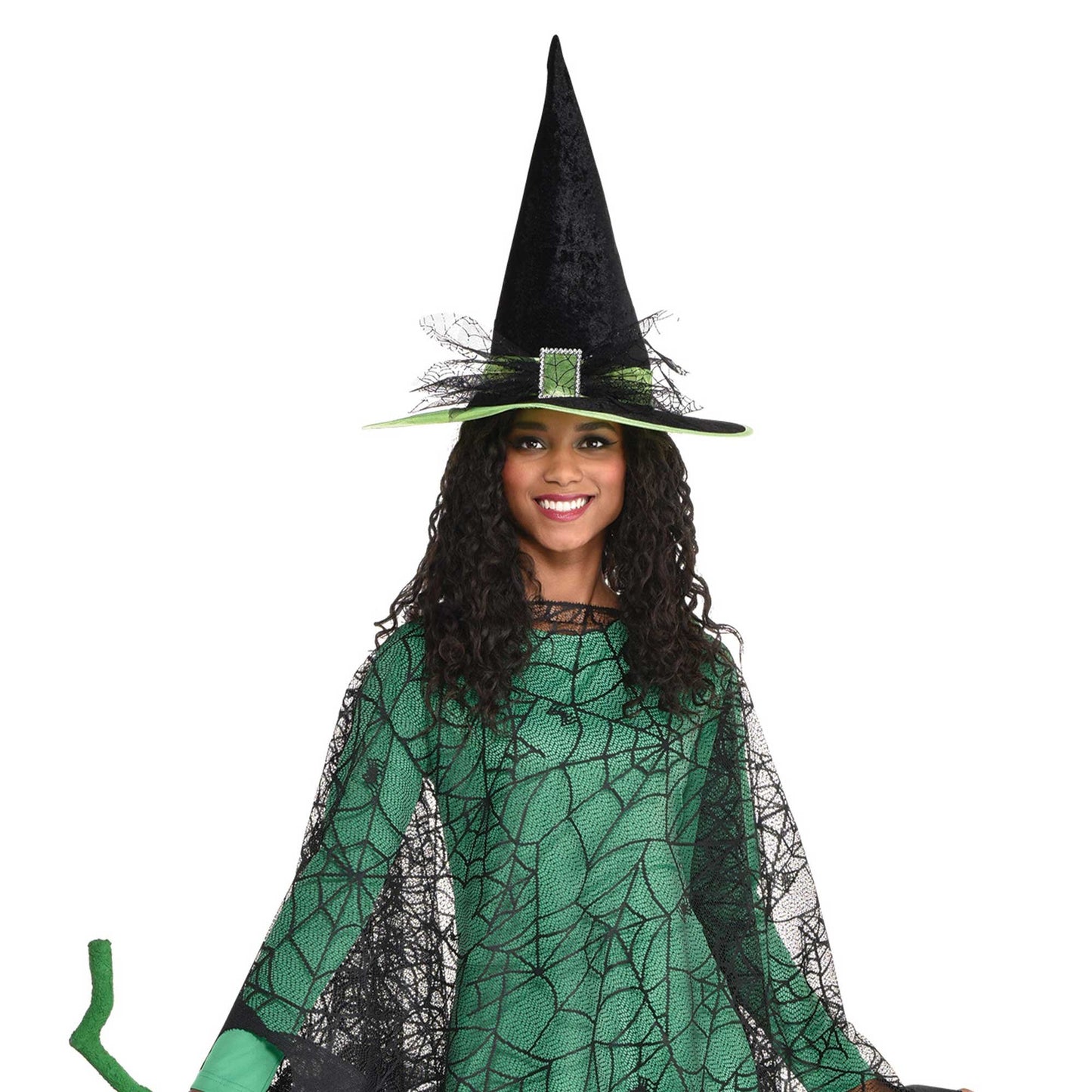 Witchcraft Witch Black & Green Hat