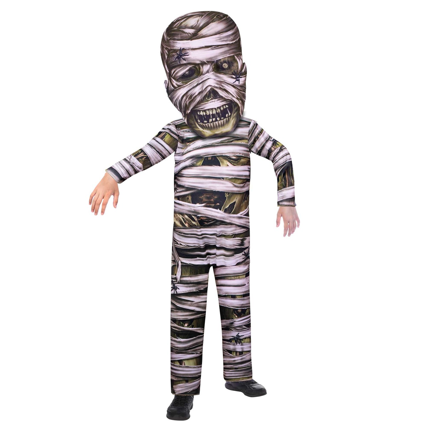 Costume Zombie Mummy Big Head 8-10 Years