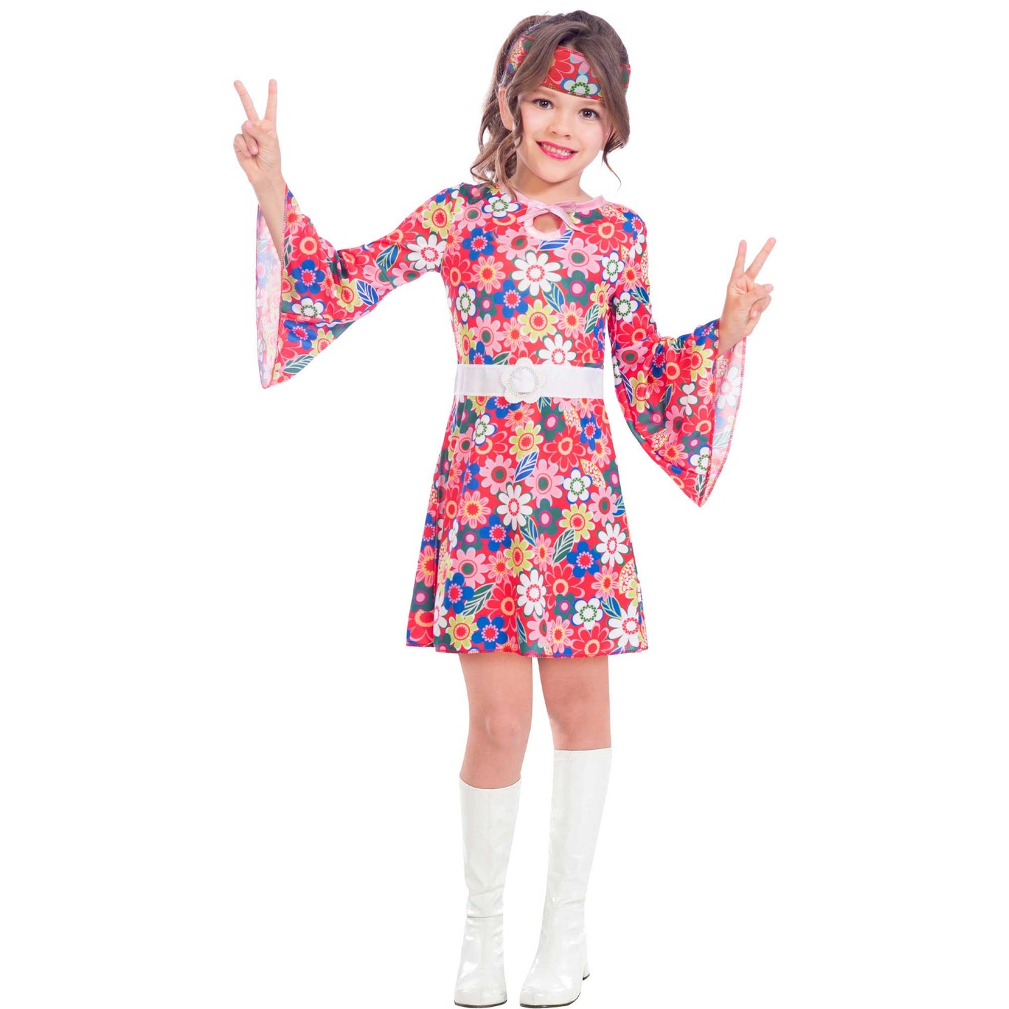 Costume Miss 60's Girls 6-8 Years