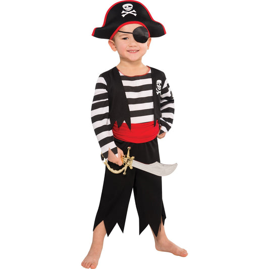 Costume Pirate Deckhand 3-4 Years