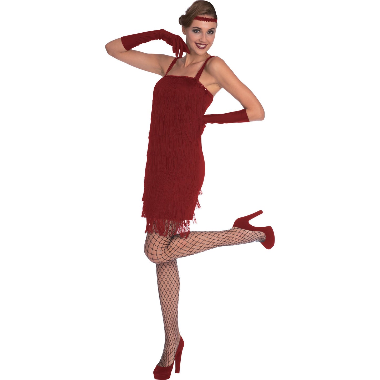 Costume Red Flapper Women's Size 10-12