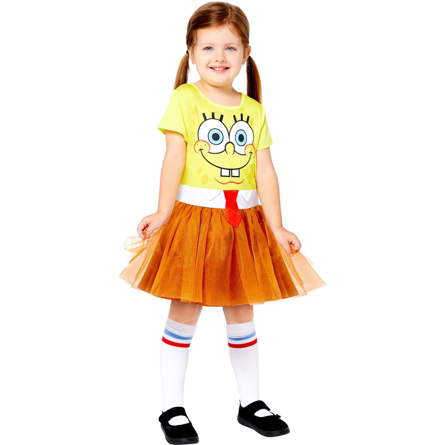 Costume SpongeBob Girls 3-4 Years