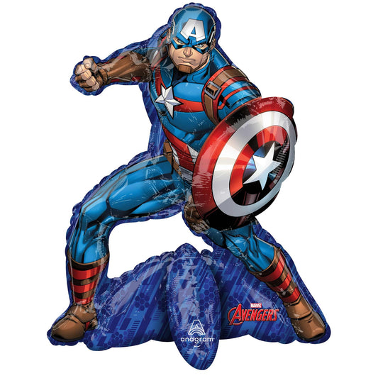 CI: Multi-Balloon Avengers Captain America