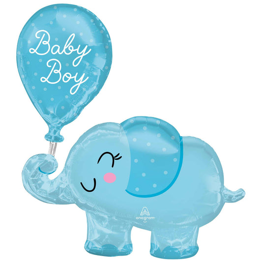 SuperShape Baby Boy Elephant & Balloon