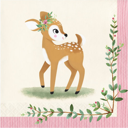 Deer Little One Lunch Napkins