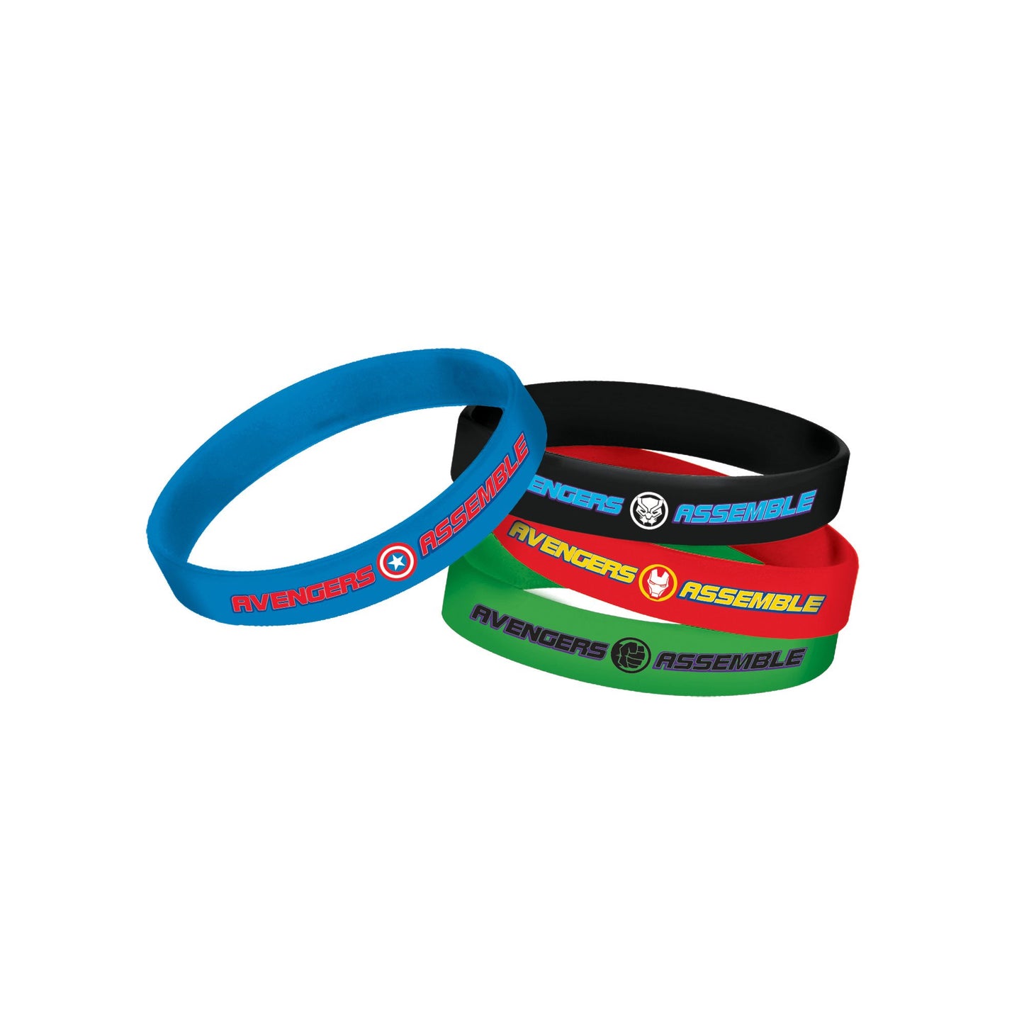 Marvel Avengers Powers Unite Rubber Bracelets Favors